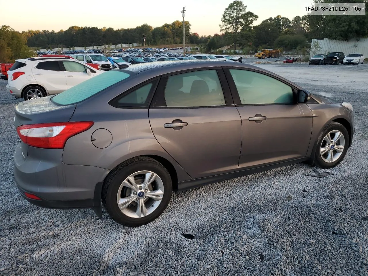 2013 Ford Focus Se VIN: 1FADP3F21DL261106 Lot: 77345034