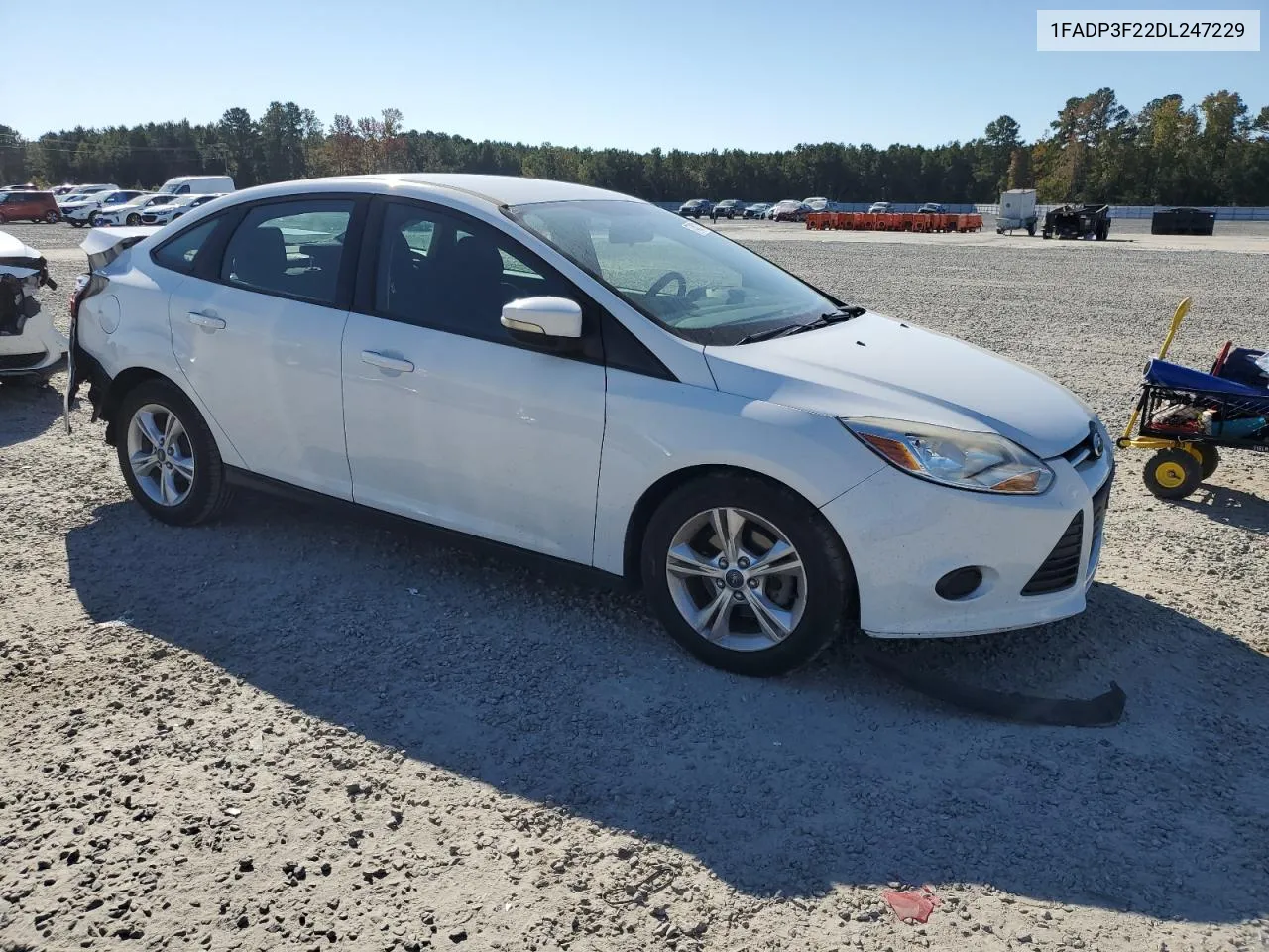 2013 Ford Focus Se VIN: 1FADP3F22DL247229 Lot: 77452314