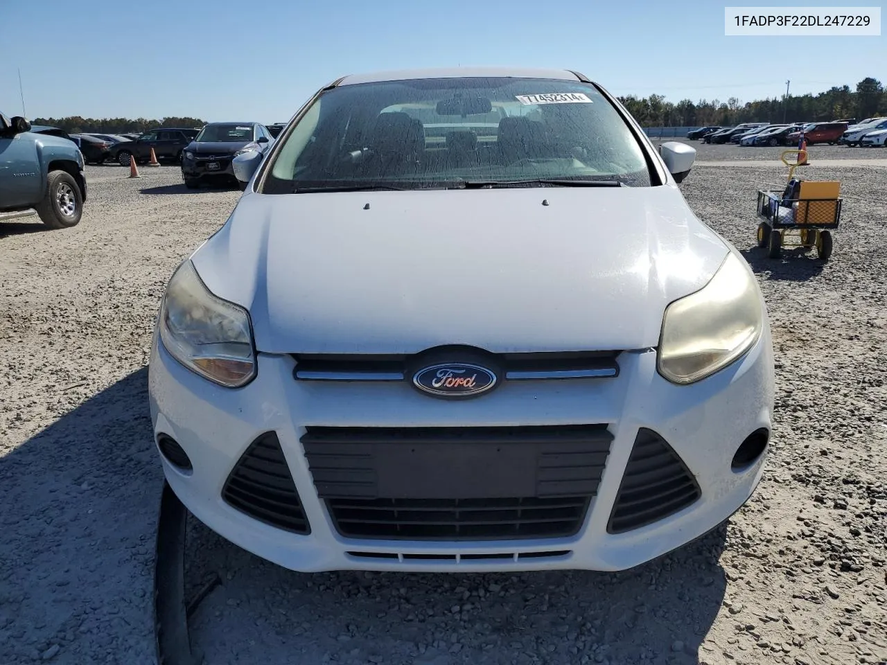 2013 Ford Focus Se VIN: 1FADP3F22DL247229 Lot: 77452314