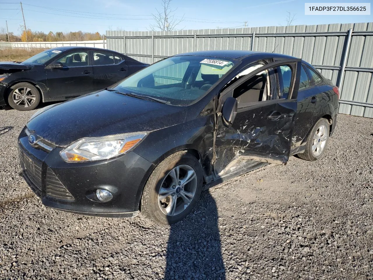 2013 Ford Focus Se VIN: 1FADP3F27DL356625 Lot: 77536814