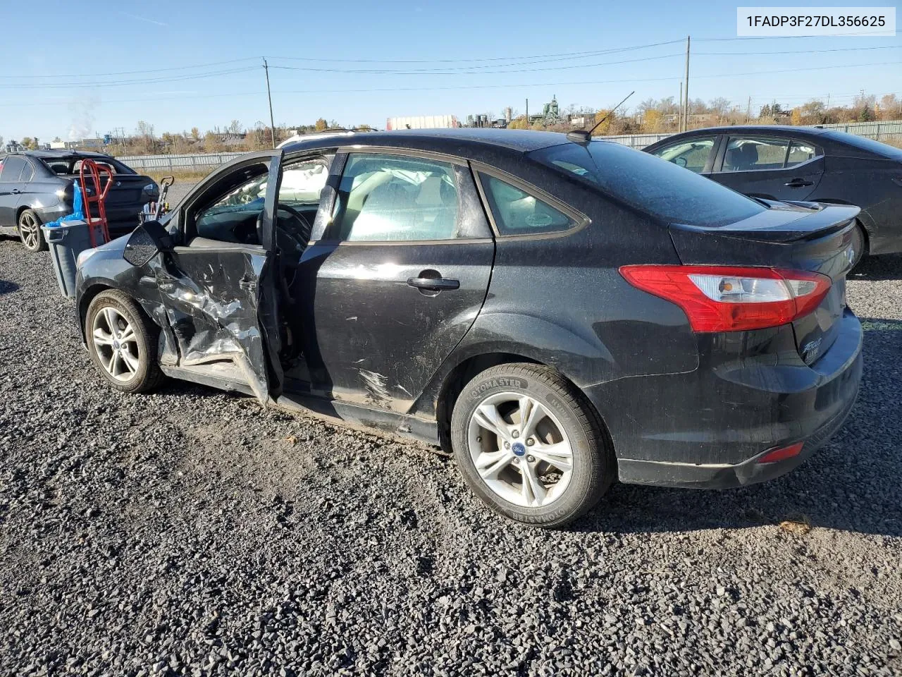 2013 Ford Focus Se VIN: 1FADP3F27DL356625 Lot: 77536814