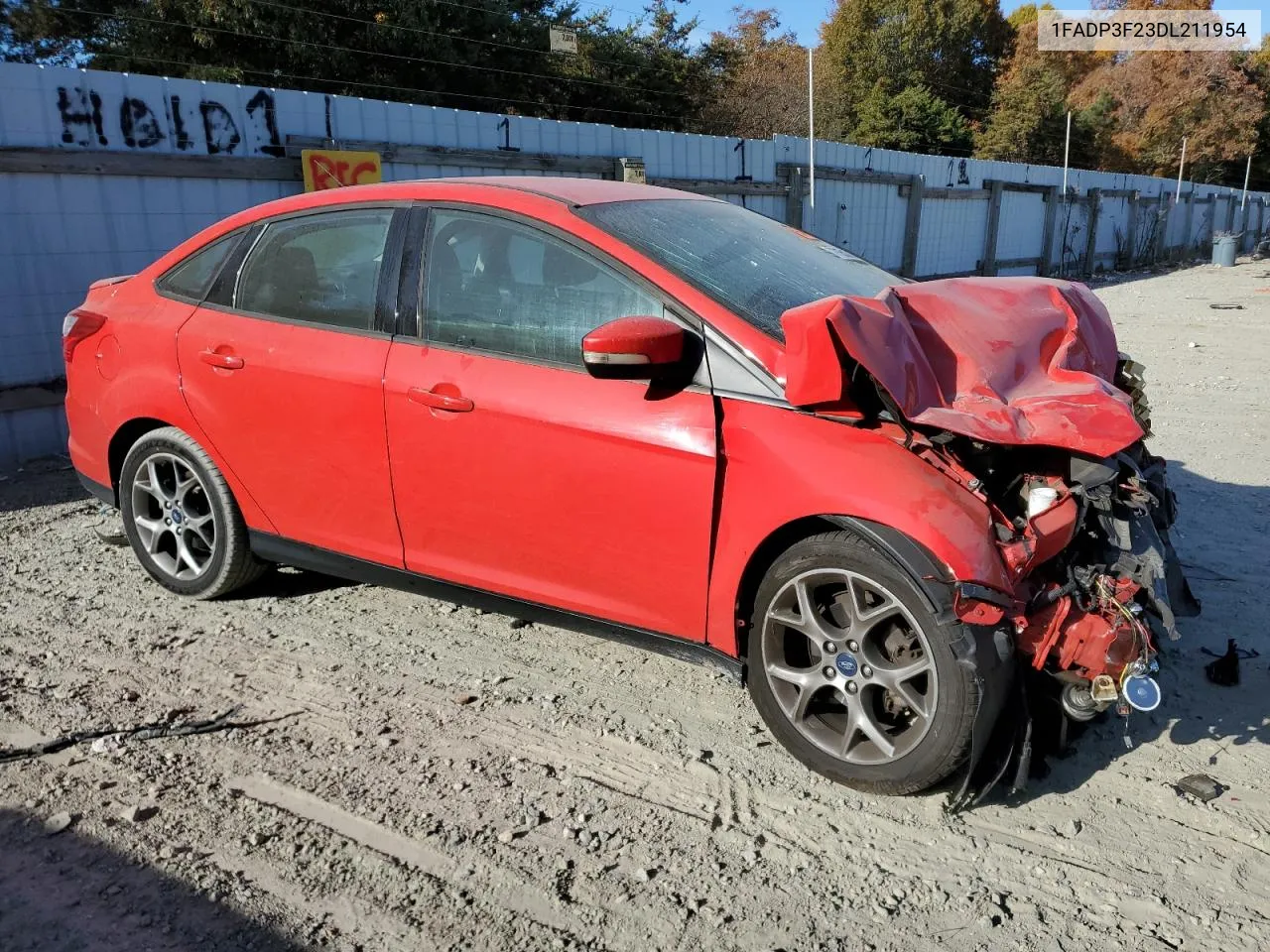 2013 Ford Focus Se VIN: 1FADP3F23DL211954 Lot: 77551744