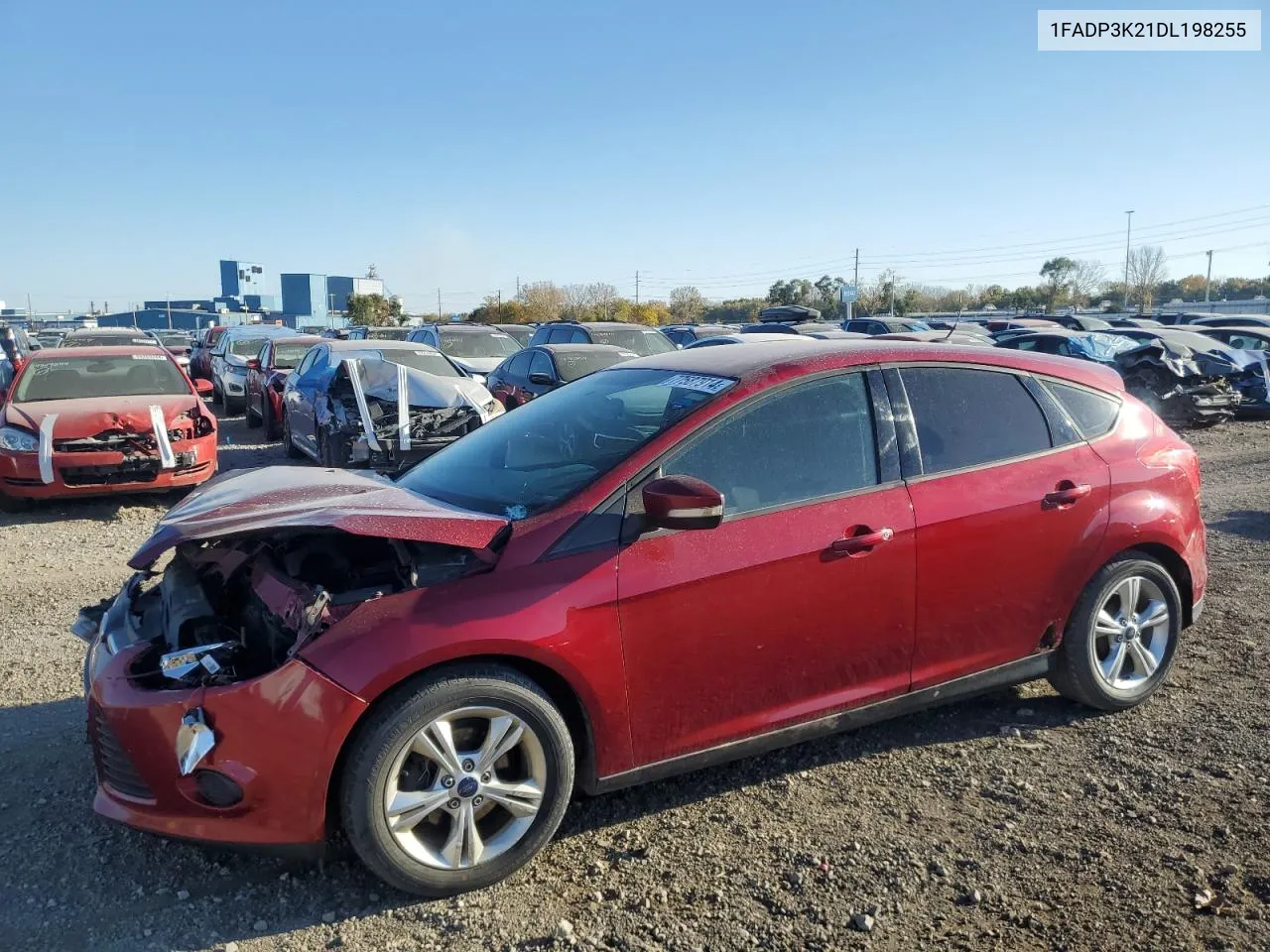 2013 Ford Focus Se VIN: 1FADP3K21DL198255 Lot: 77587914