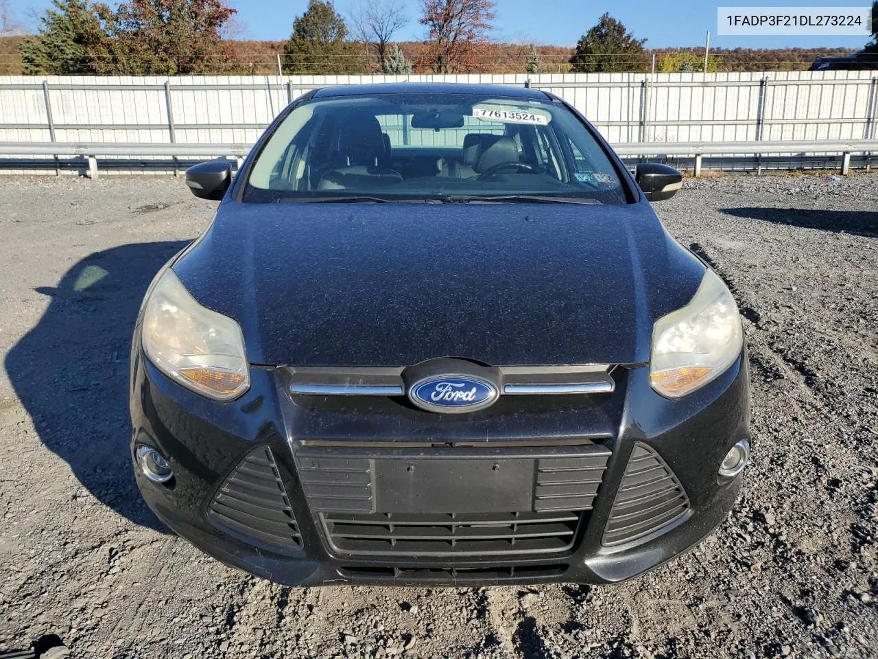 2013 Ford Focus Se VIN: 1FADP3F21DL273224 Lot: 77613524