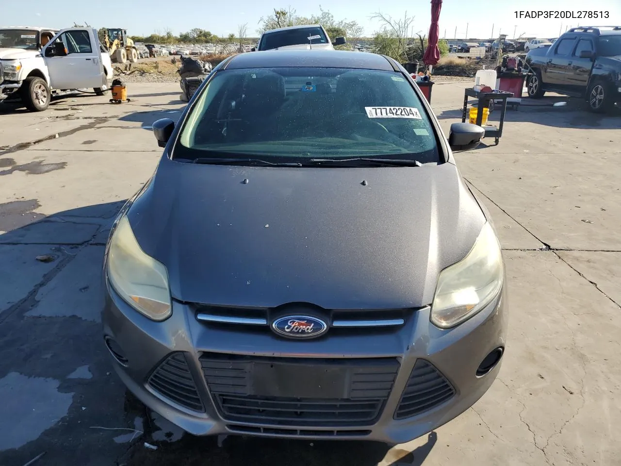 2013 Ford Focus Se VIN: 1FADP3F20DL278513 Lot: 77742204