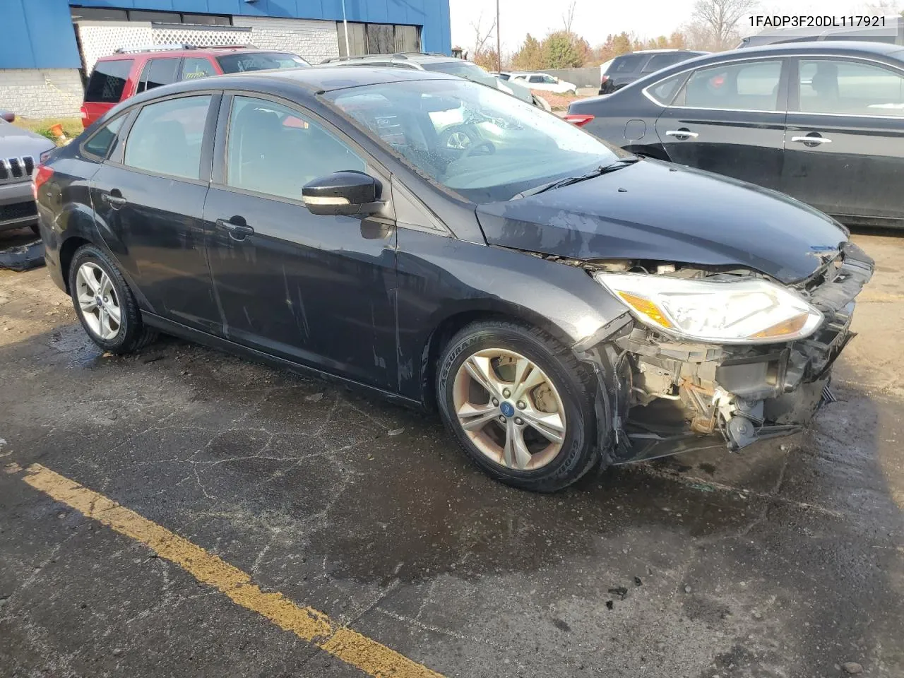 2013 Ford Focus Se VIN: 1FADP3F20DL117921 Lot: 77857614