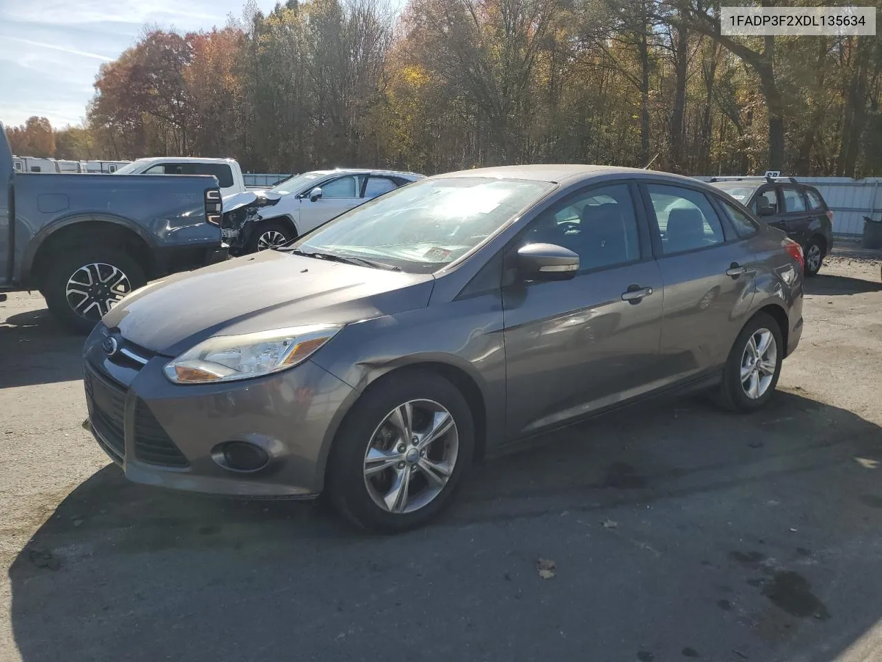 2013 Ford Focus Se VIN: 1FADP3F2XDL135634 Lot: 77950274