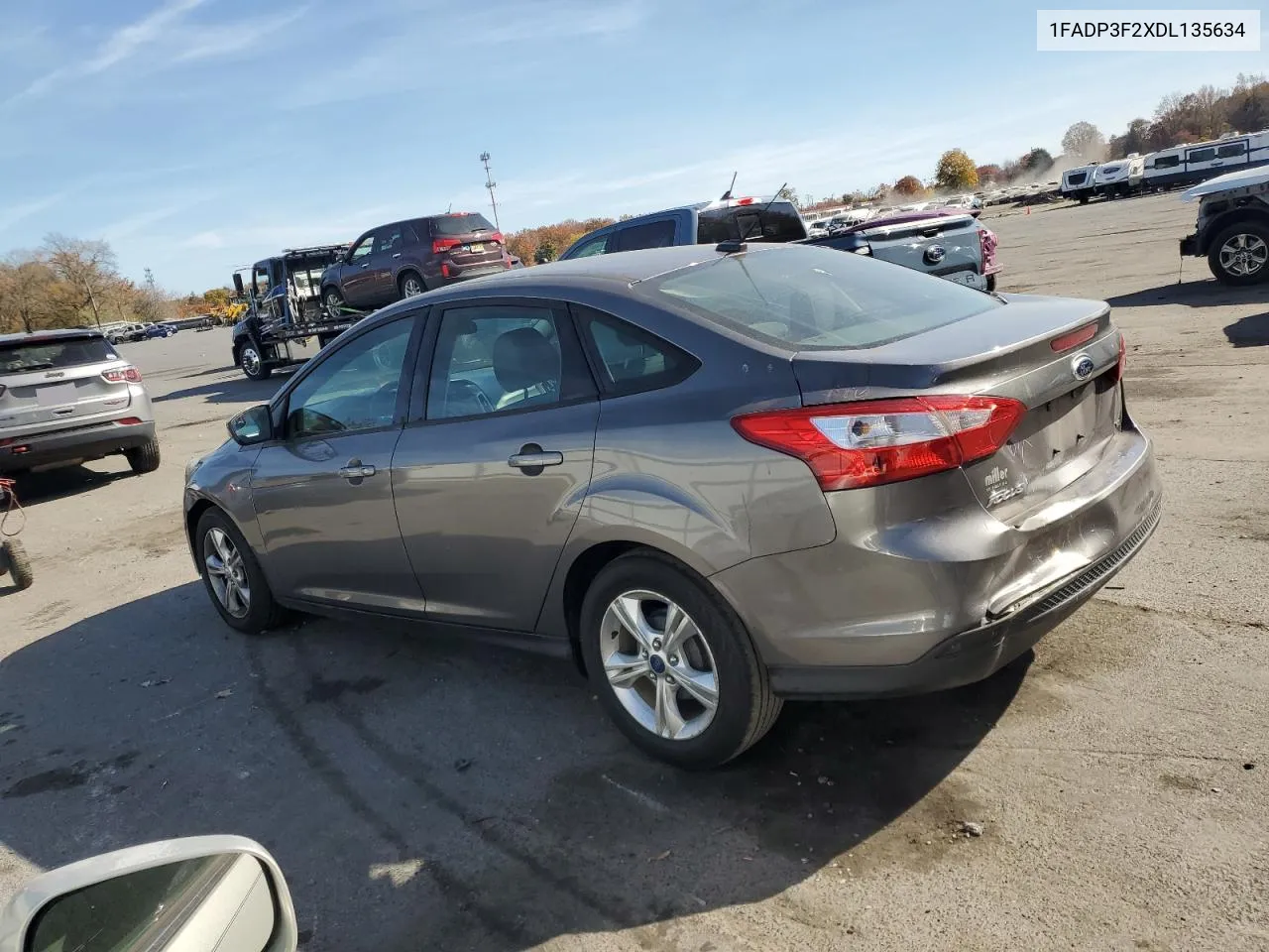 2013 Ford Focus Se VIN: 1FADP3F2XDL135634 Lot: 77950274