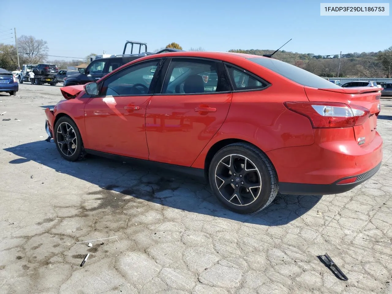 2013 Ford Focus Se VIN: 1FADP3F29DL186753 Lot: 77956494