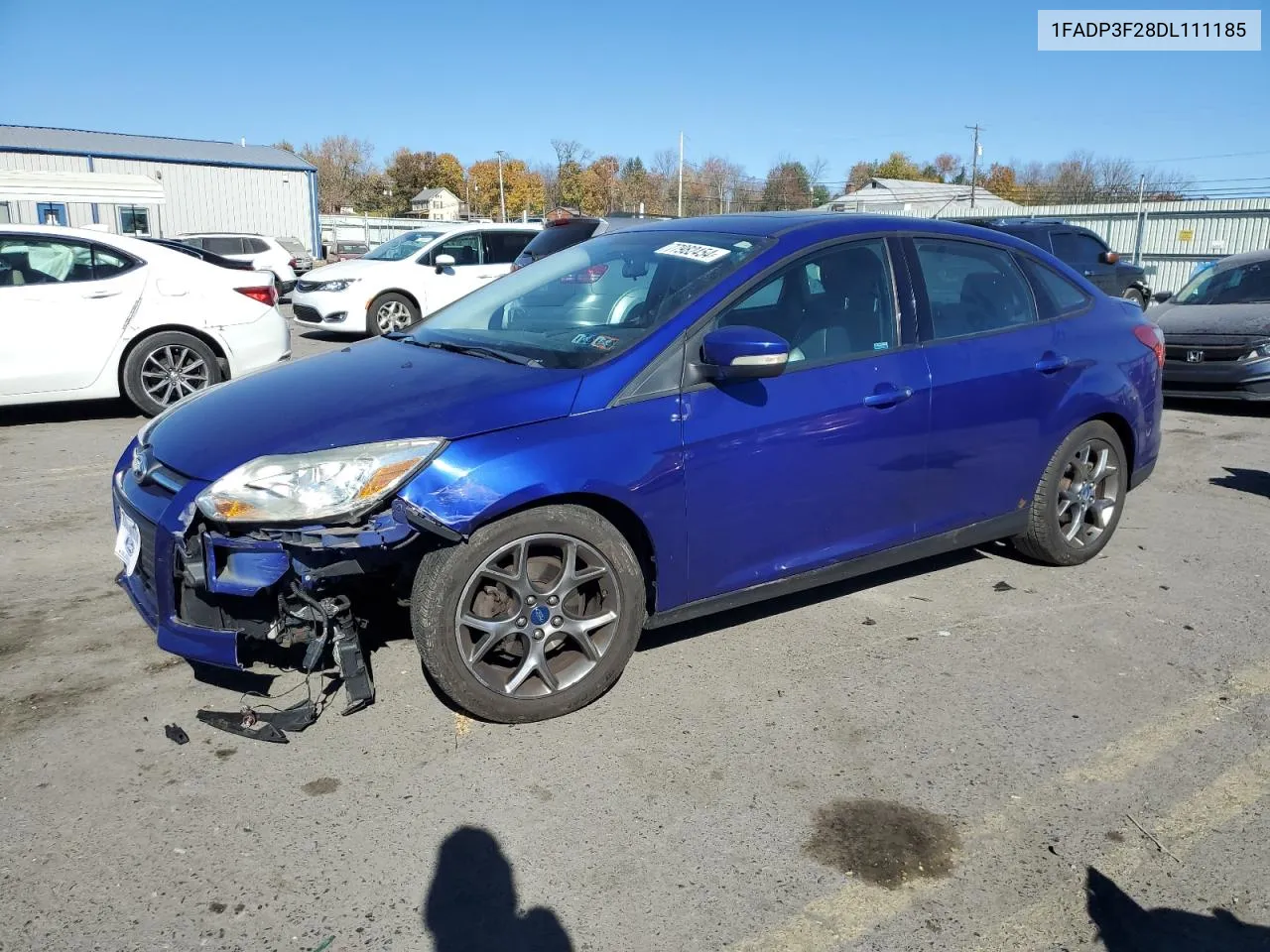 2013 Ford Focus Se VIN: 1FADP3F28DL111185 Lot: 77982454