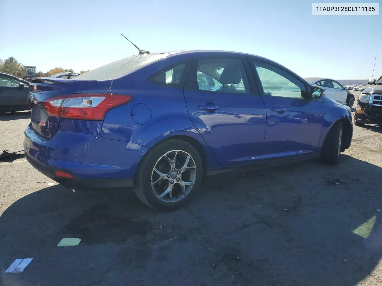 2013 Ford Focus Se VIN: 1FADP3F28DL111185 Lot: 77982454