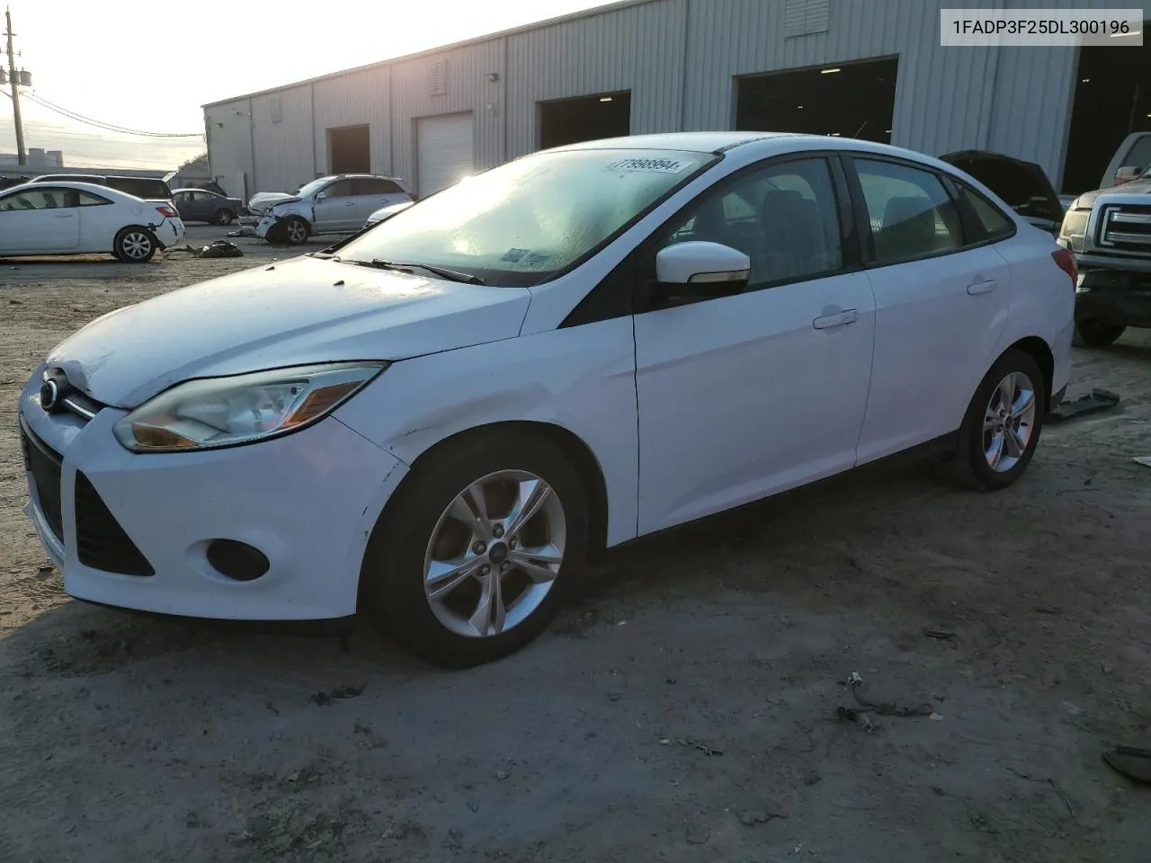 2013 Ford Focus Se VIN: 1FADP3F25DL300196 Lot: 77998994