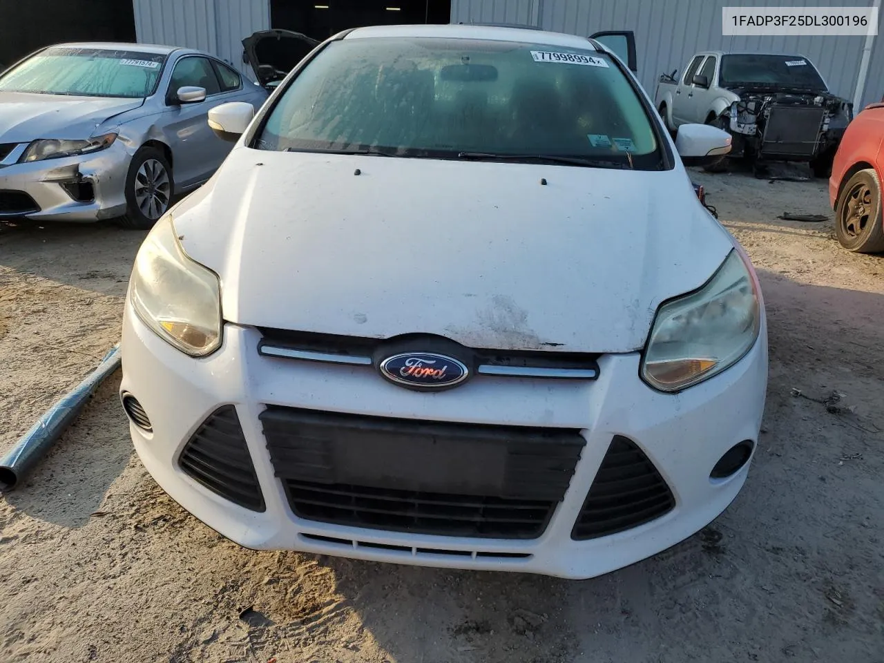 2013 Ford Focus Se VIN: 1FADP3F25DL300196 Lot: 77998994