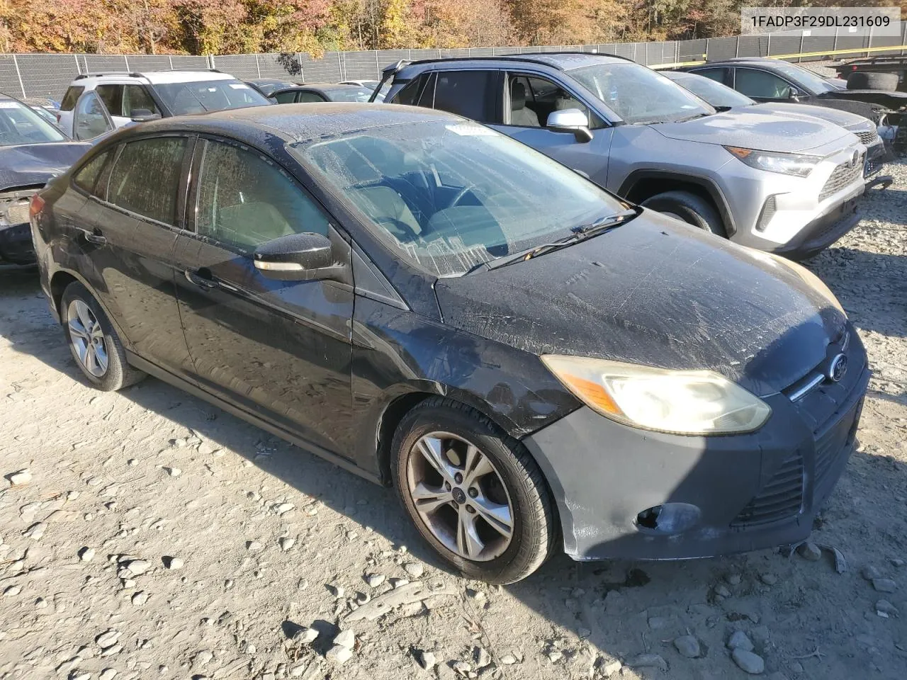 2013 Ford Focus Se VIN: 1FADP3F29DL231609 Lot: 78056584