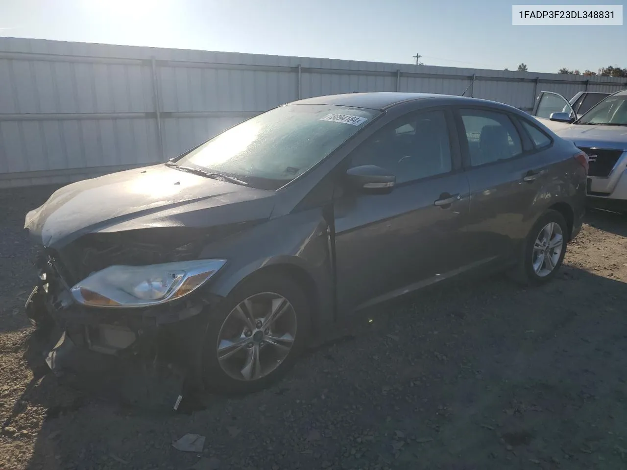 2013 Ford Focus Se VIN: 1FADP3F23DL348831 Lot: 78094184