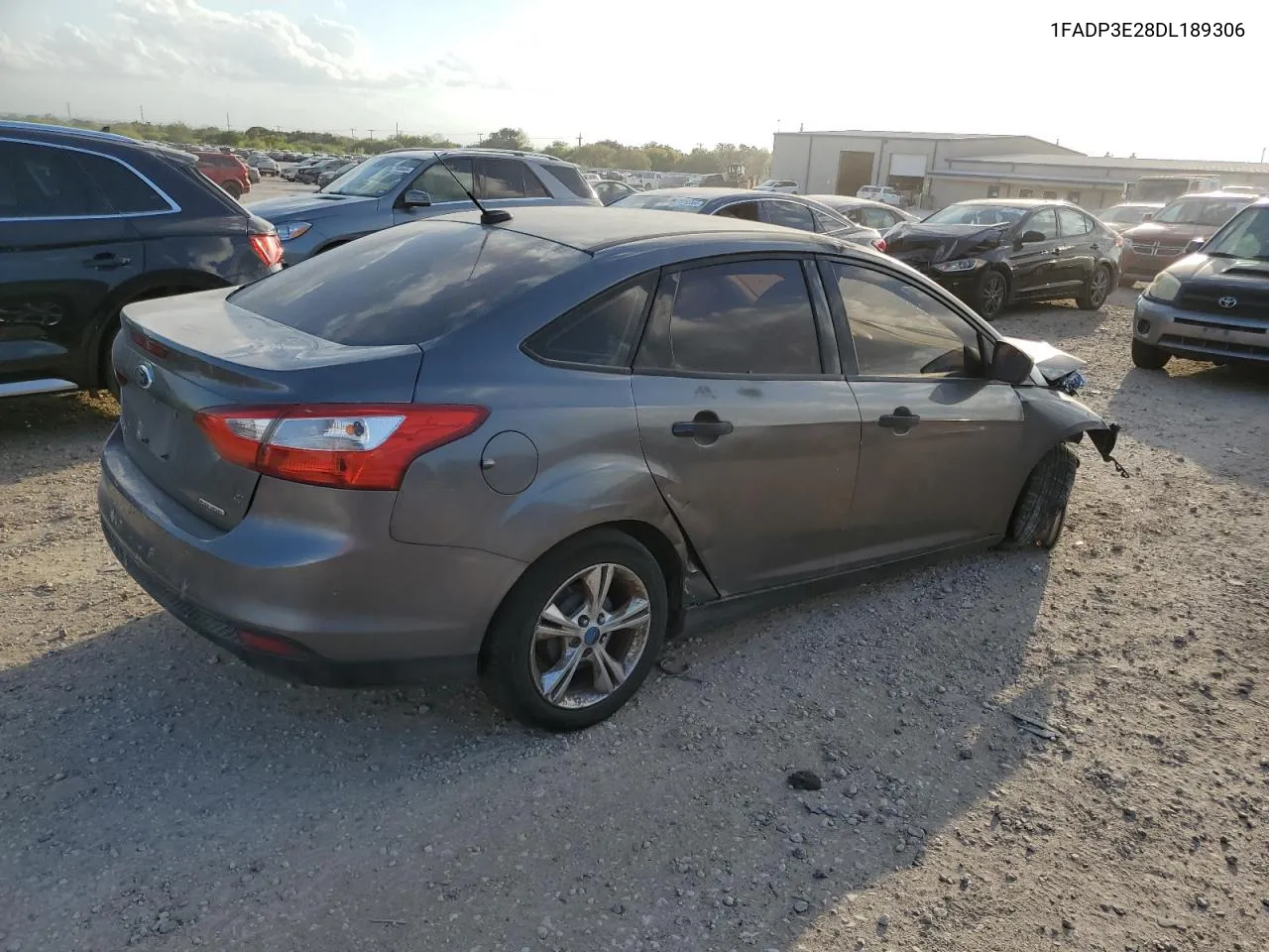 2013 Ford Focus S VIN: 1FADP3E28DL189306 Lot: 78464874