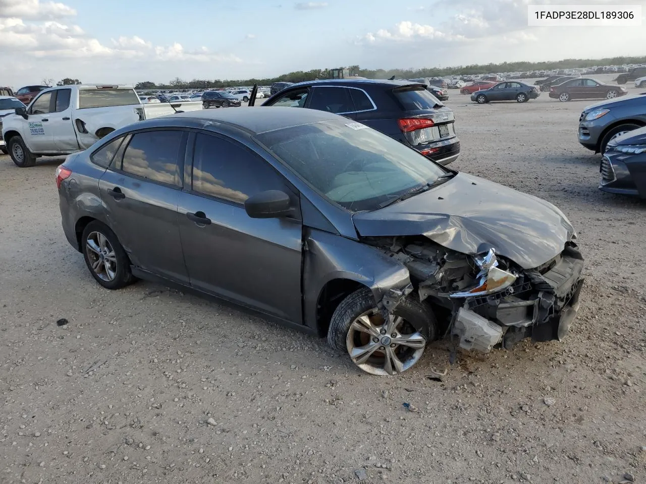 2013 Ford Focus S VIN: 1FADP3E28DL189306 Lot: 78464874