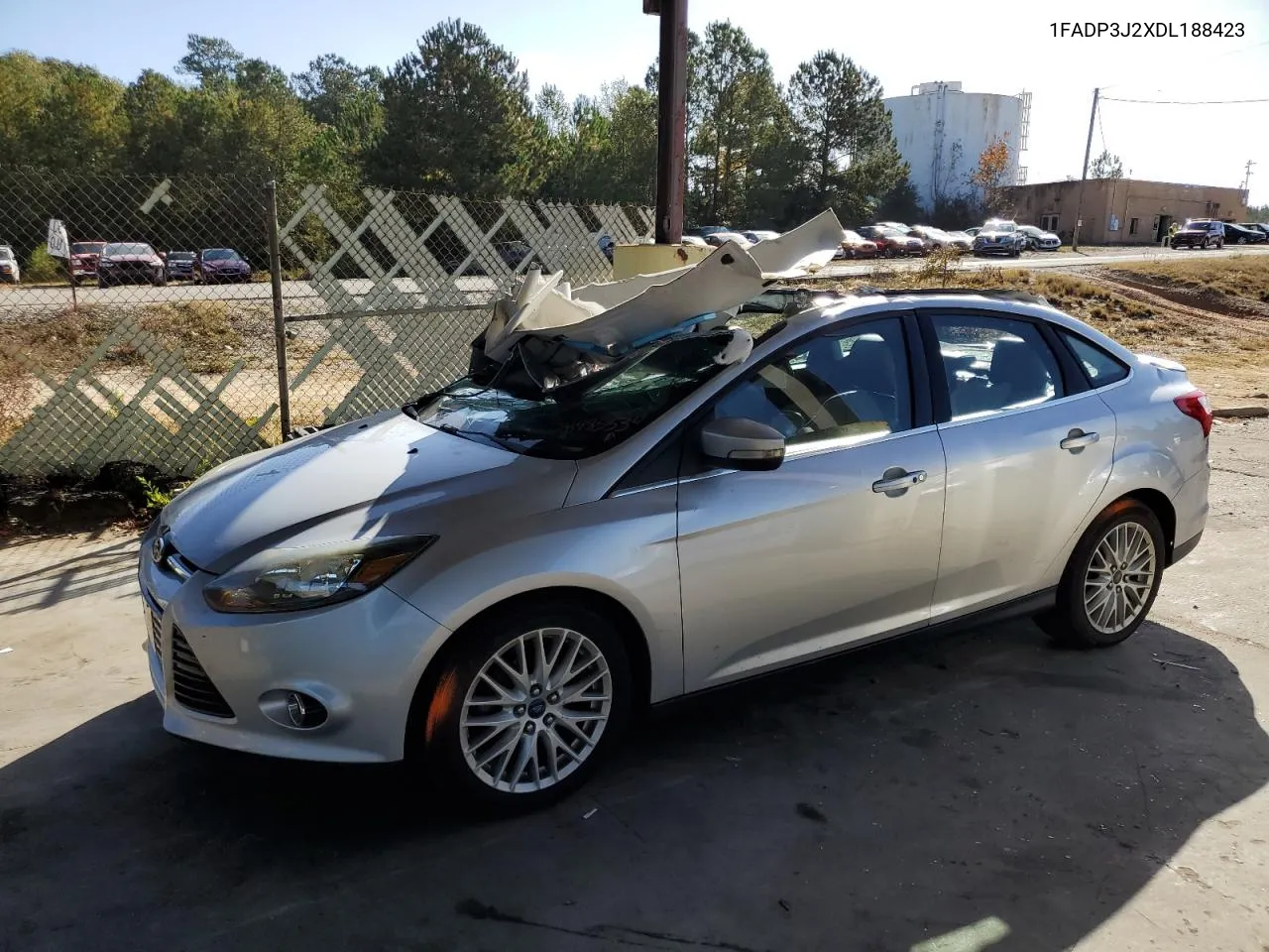 2013 Ford Focus Titanium VIN: 1FADP3J2XDL188423 Lot: 78485534