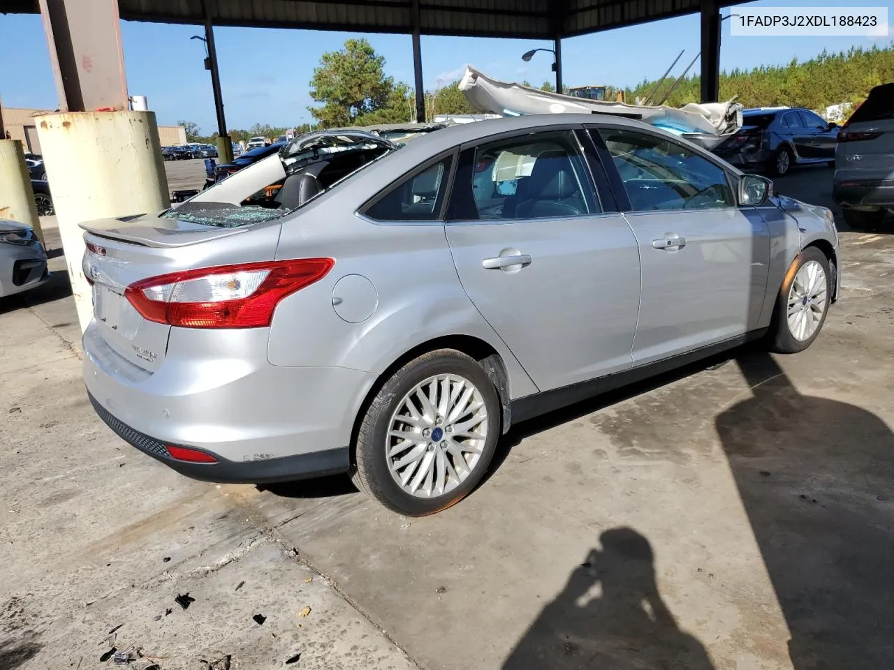 2013 Ford Focus Titanium VIN: 1FADP3J2XDL188423 Lot: 78485534