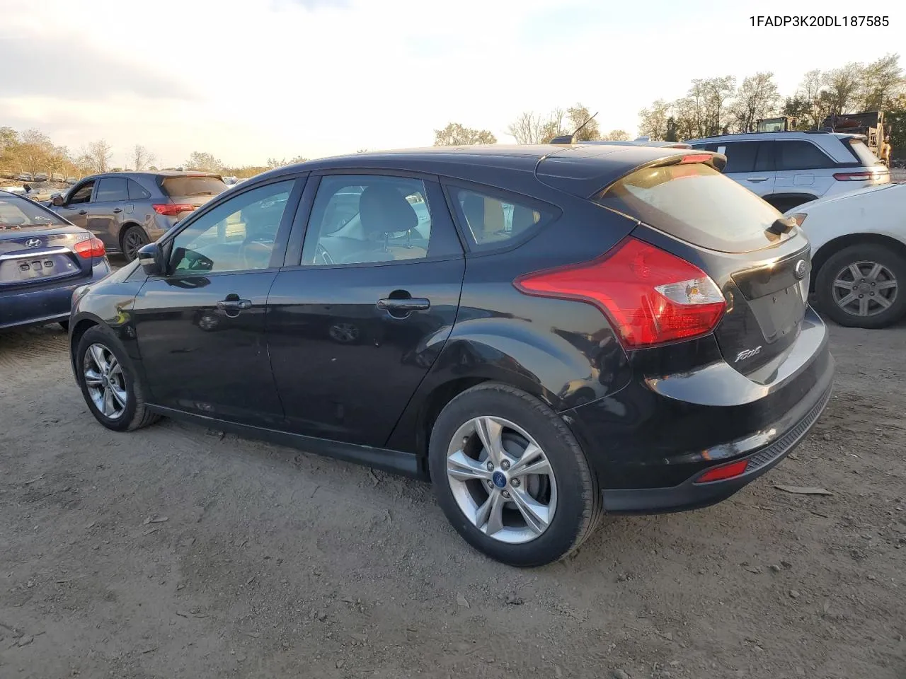 2013 Ford Focus Se VIN: 1FADP3K20DL187585 Lot: 78491594