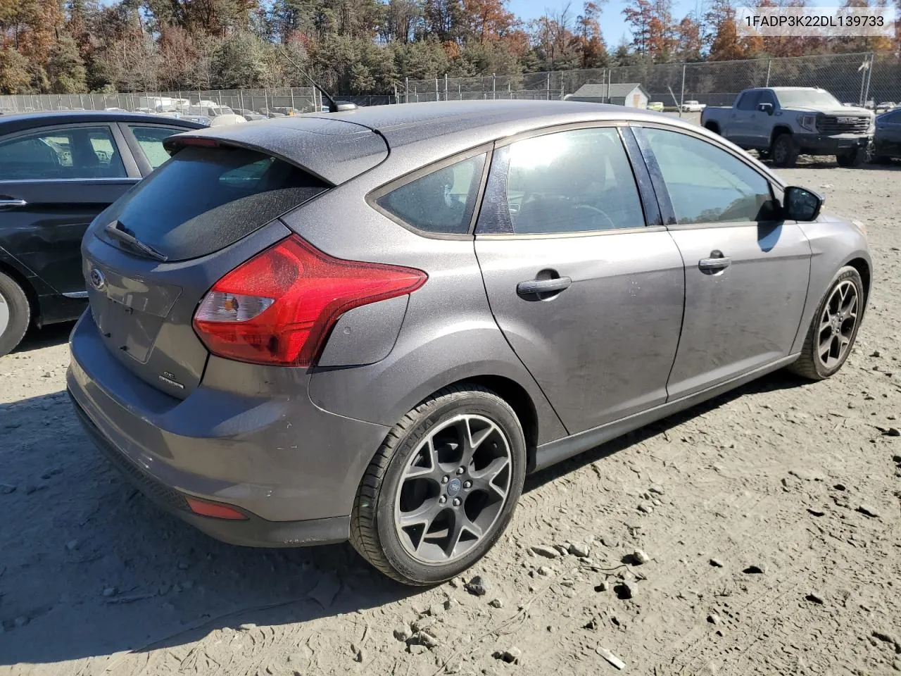 2013 Ford Focus Se VIN: 1FADP3K22DL139733 Lot: 78606904