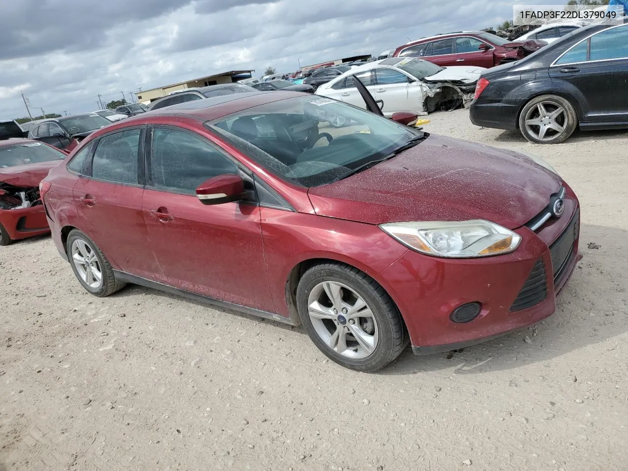 2013 Ford Focus Se VIN: 1FADP3F22DL379049 Lot: 78740264