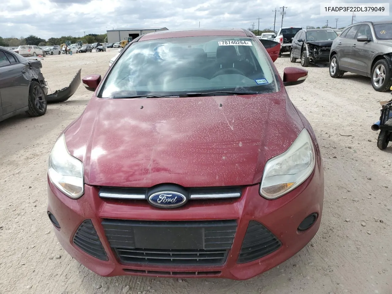 2013 Ford Focus Se VIN: 1FADP3F22DL379049 Lot: 78740264