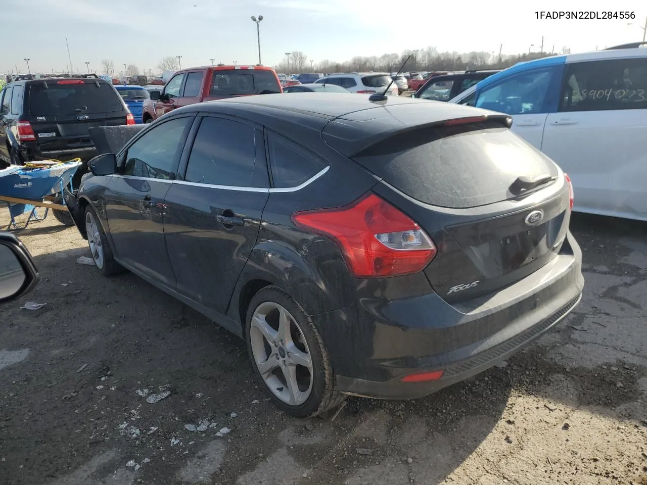 2013 Ford Focus Titanium VIN: 1FADP3N22DL284556 Lot: 78842343