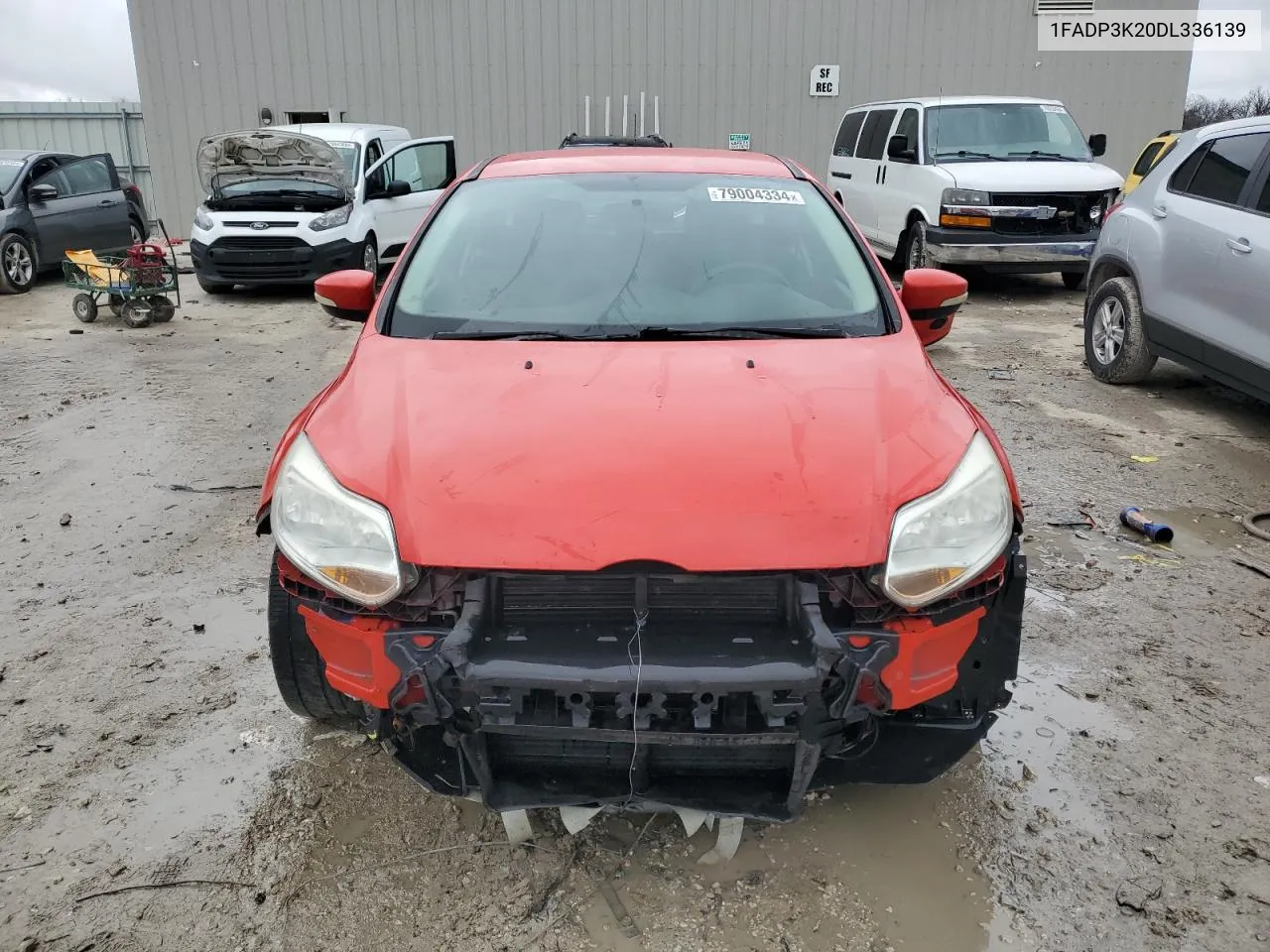 2013 Ford Focus Se VIN: 1FADP3K20DL336139 Lot: 79004334