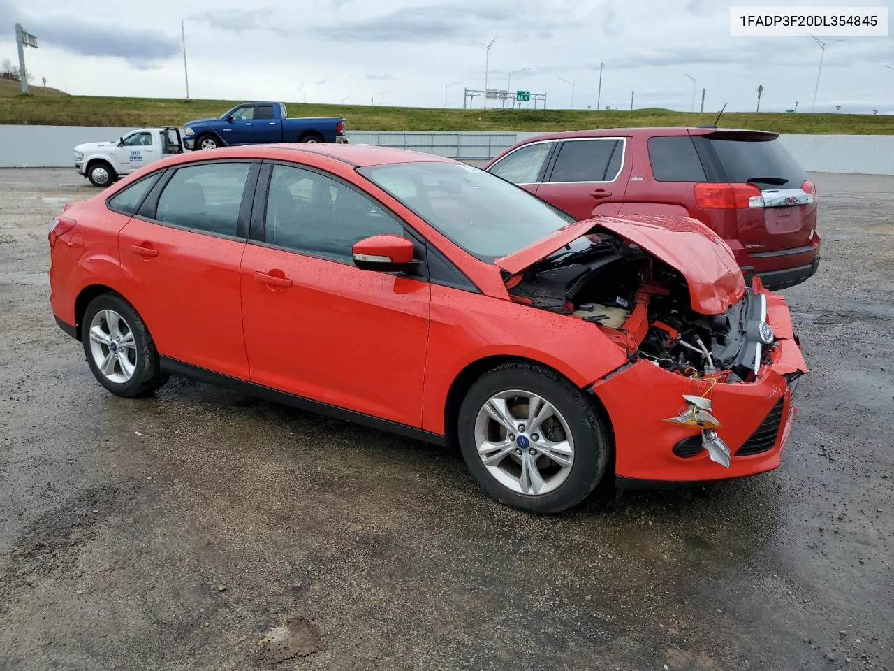 2013 Ford Focus Se VIN: 1FADP3F20DL354845 Lot: 79055984