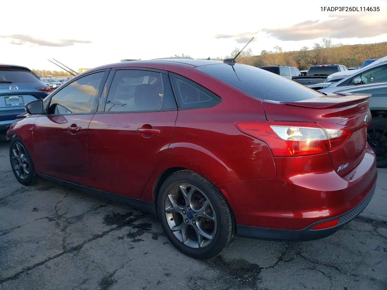 2013 Ford Focus Se VIN: 1FADP3F26DL114635 Lot: 79184544