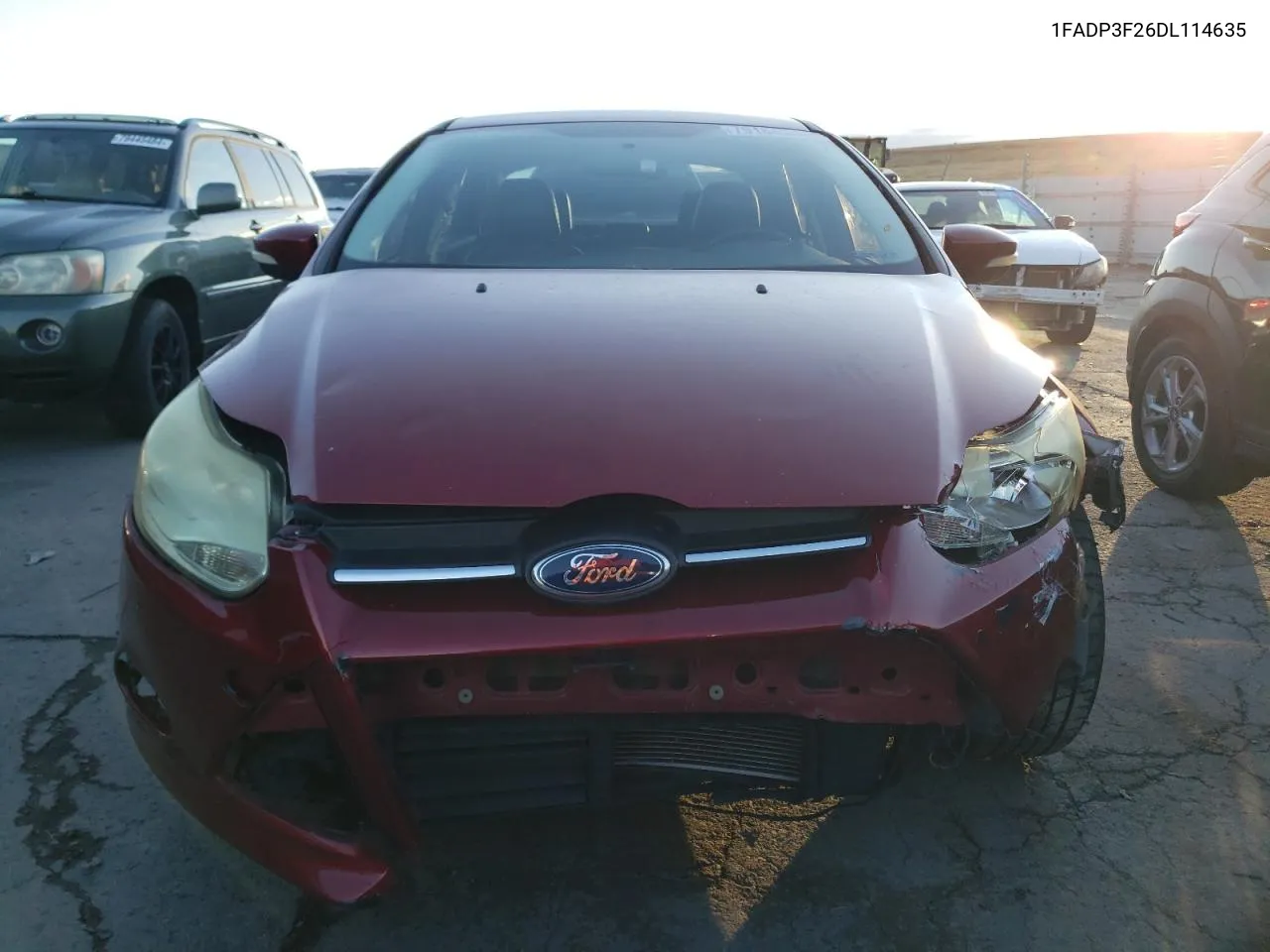 2013 Ford Focus Se VIN: 1FADP3F26DL114635 Lot: 79184544