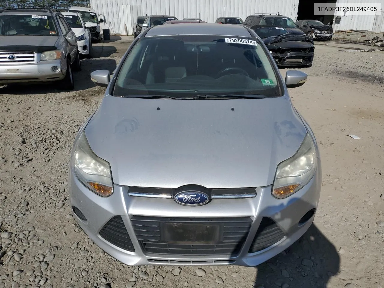 2013 Ford Focus Se VIN: 1FADP3F26DL249405 Lot: 79200374