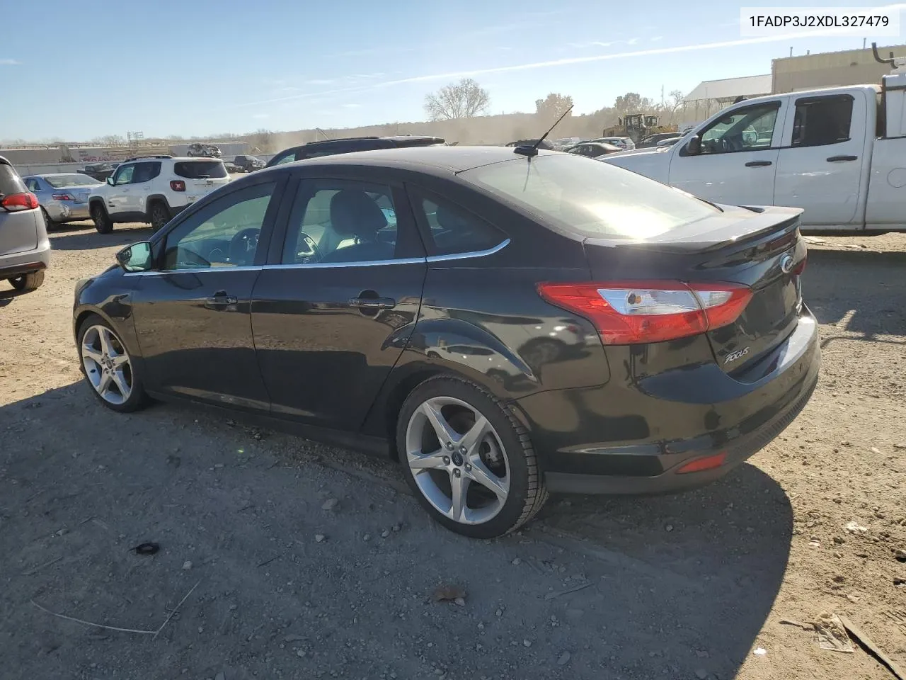 2013 Ford Focus Titanium VIN: 1FADP3J2XDL327479 Lot: 79235024