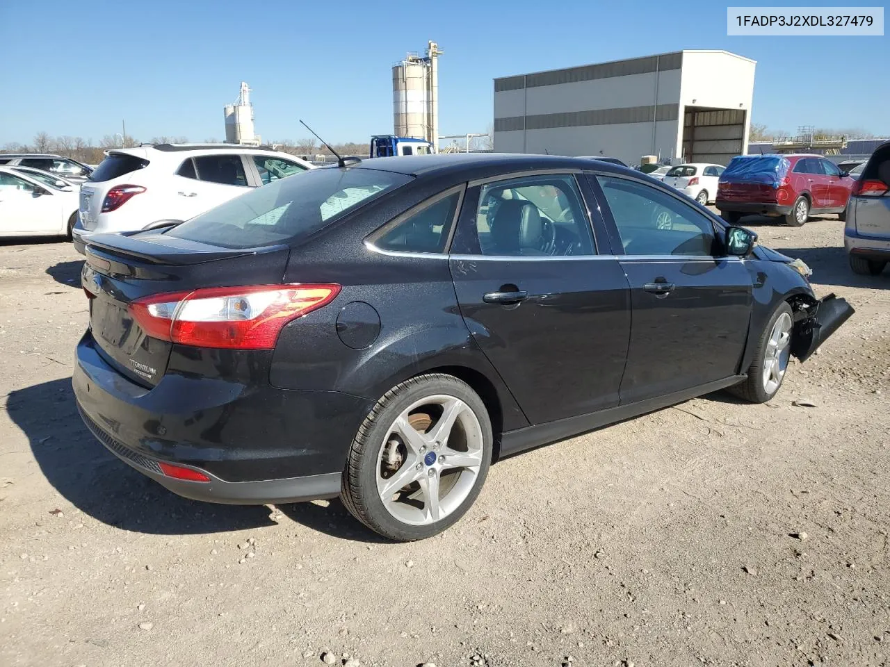 2013 Ford Focus Titanium VIN: 1FADP3J2XDL327479 Lot: 79235024