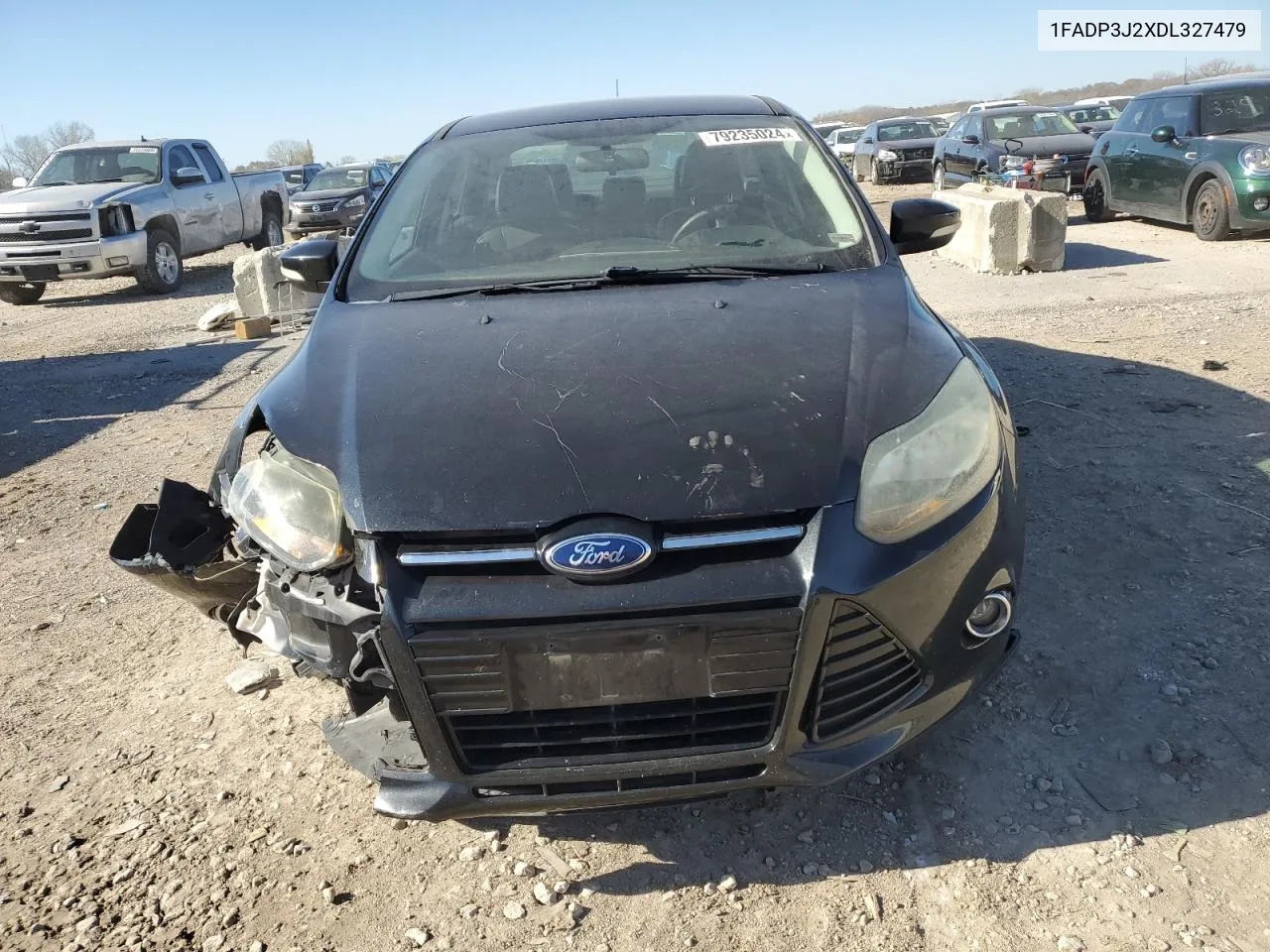 2013 Ford Focus Titanium VIN: 1FADP3J2XDL327479 Lot: 79235024