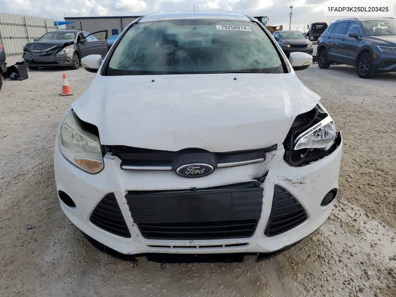 2013 Ford Focus Se VIN: 1FADP3K25DL203425 Lot: 79258914