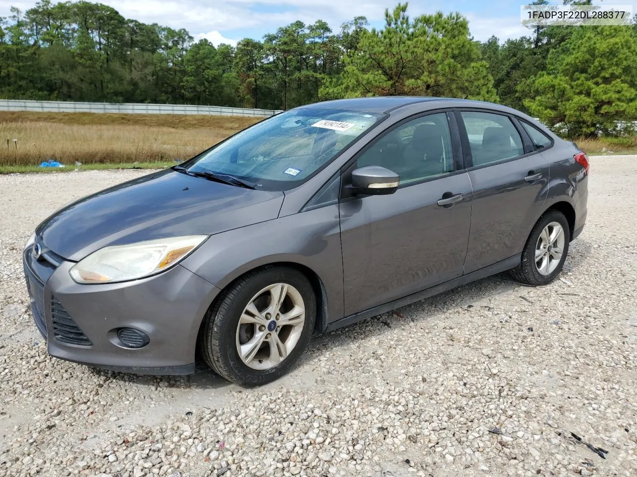 2013 Ford Focus Se VIN: 1FADP3F22DL288377 Lot: 79392734