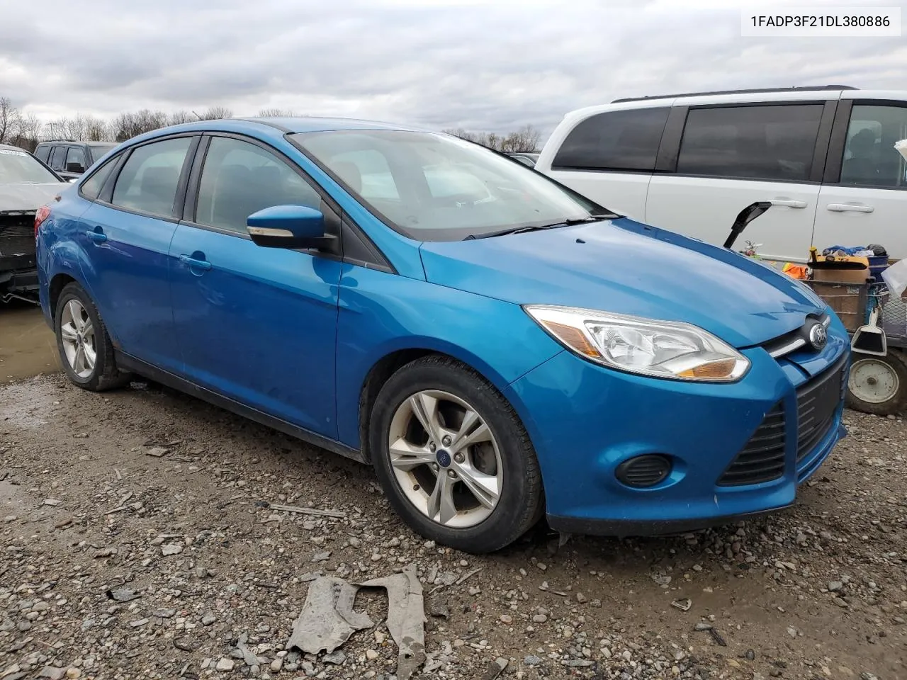 2013 Ford Focus Se VIN: 1FADP3F21DL380886 Lot: 79412114