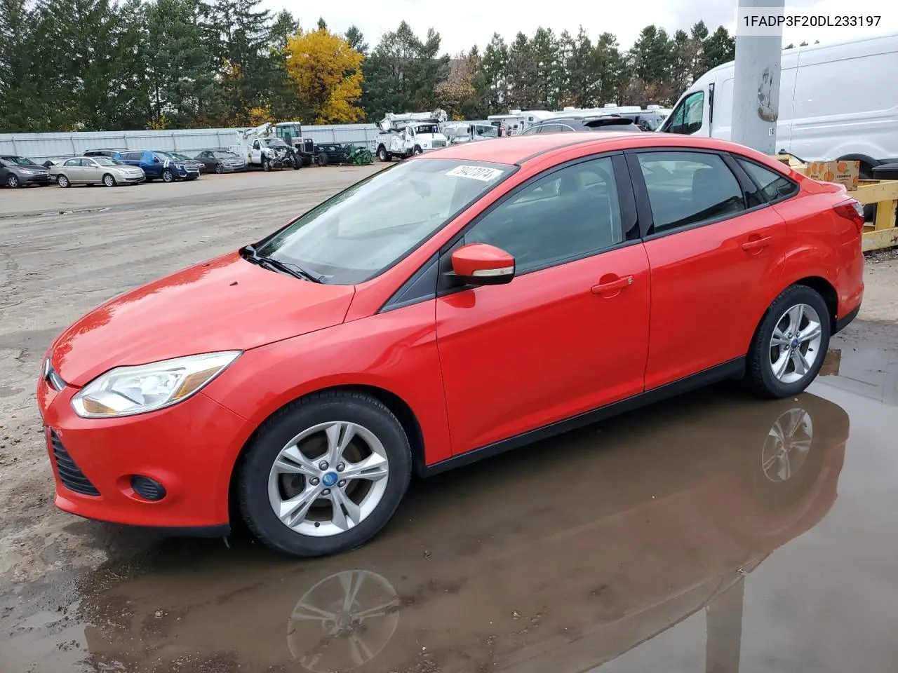 2013 Ford Focus Se VIN: 1FADP3F20DL233197 Lot: 79427074