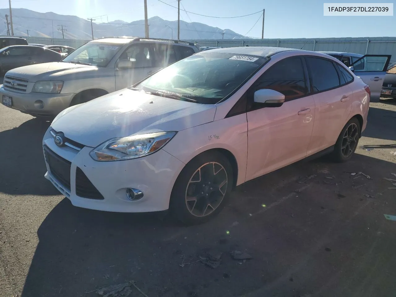 2013 Ford Focus Se VIN: 1FADP3F27DL227039 Lot: 79651784