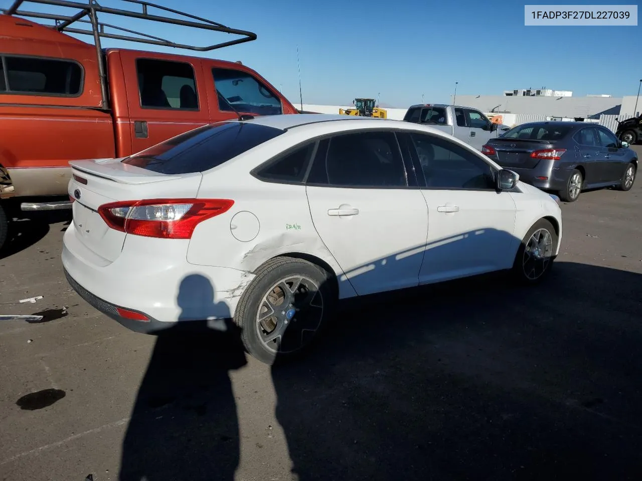 2013 Ford Focus Se VIN: 1FADP3F27DL227039 Lot: 79651784