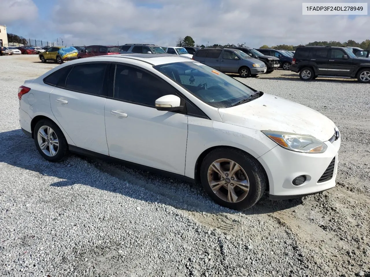 2013 Ford Focus Se VIN: 1FADP3F24DL278949 Lot: 79731994