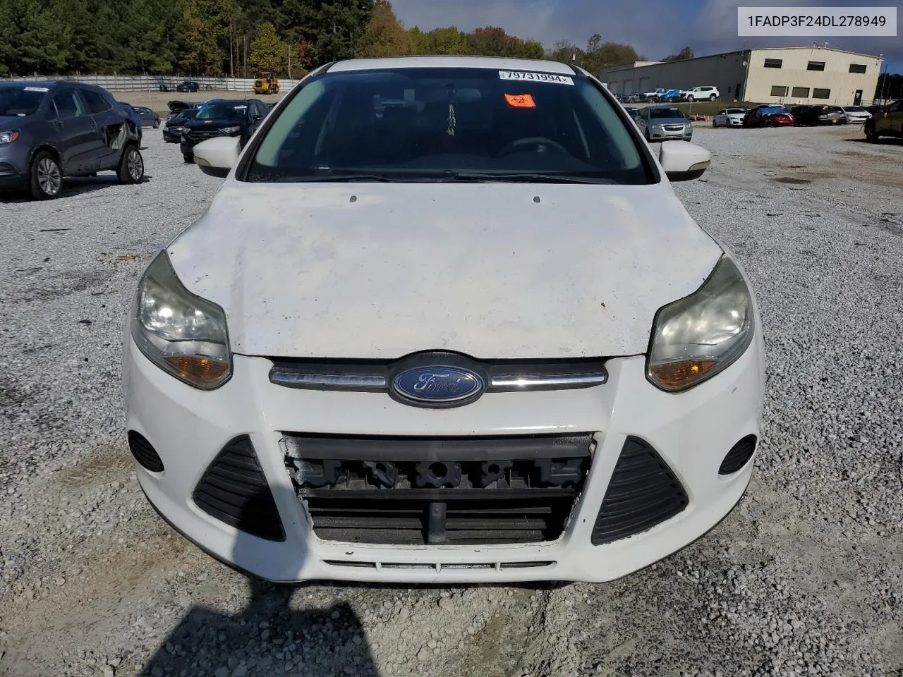 2013 Ford Focus Se VIN: 1FADP3F24DL278949 Lot: 79731994