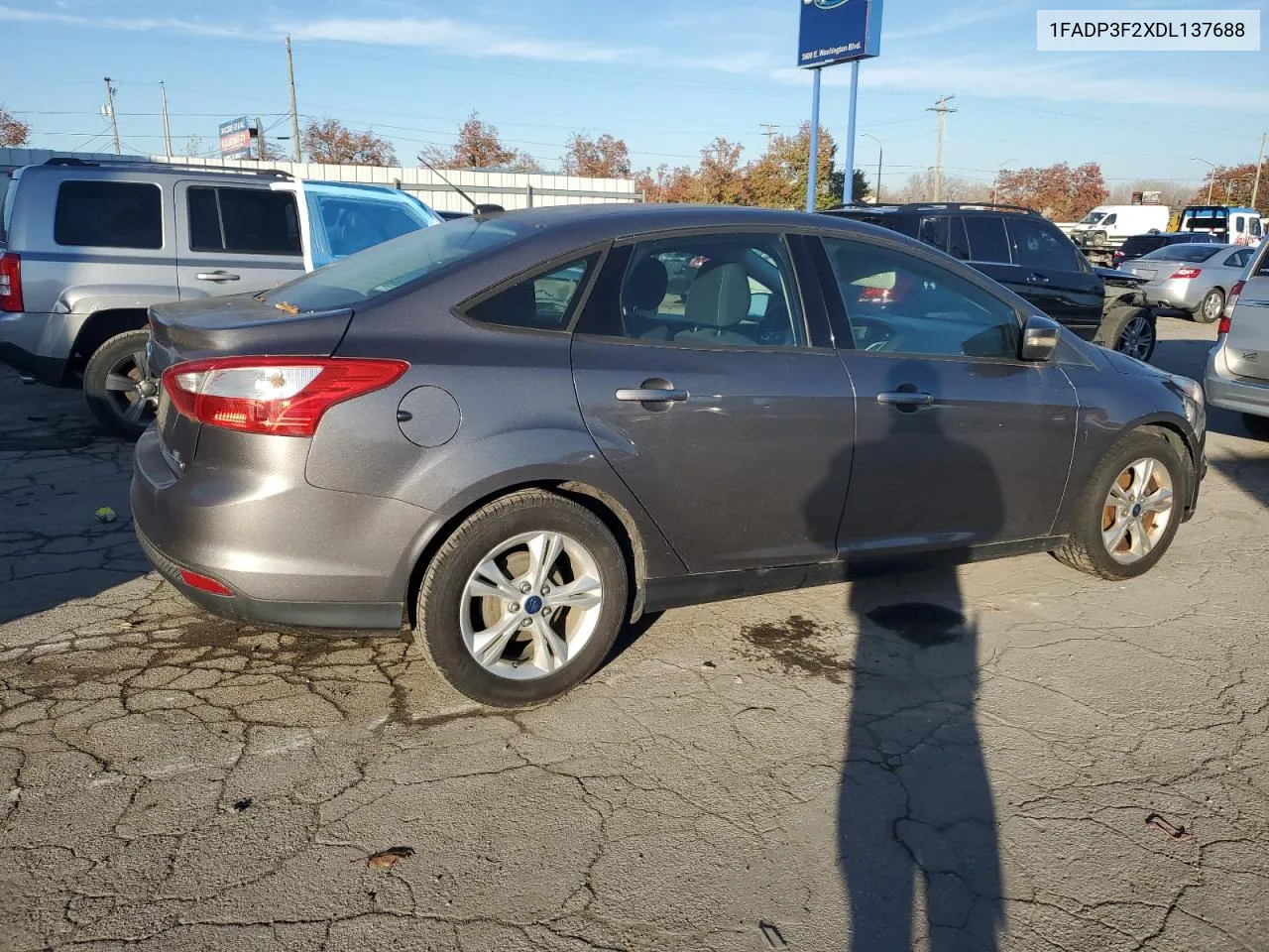 2013 Ford Focus Se VIN: 1FADP3F2XDL137688 Lot: 79776114