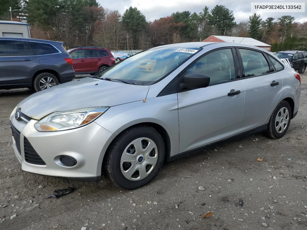 2013 Ford Focus S VIN: 1FADP3E24DL133542 Lot: 80170994