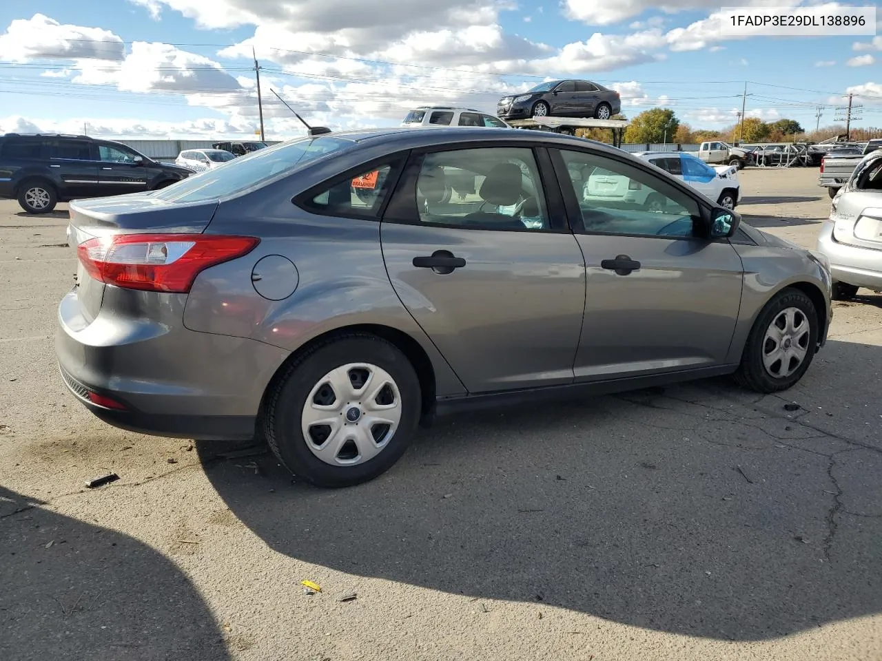 2013 Ford Focus S VIN: 1FADP3E29DL138896 Lot: 80251304