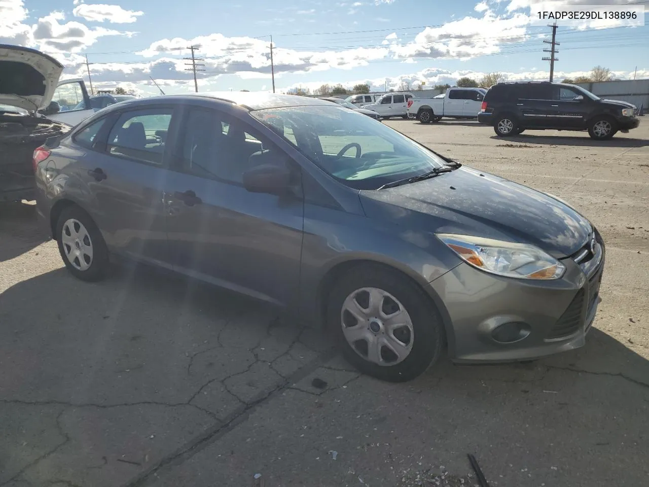 2013 Ford Focus S VIN: 1FADP3E29DL138896 Lot: 80251304