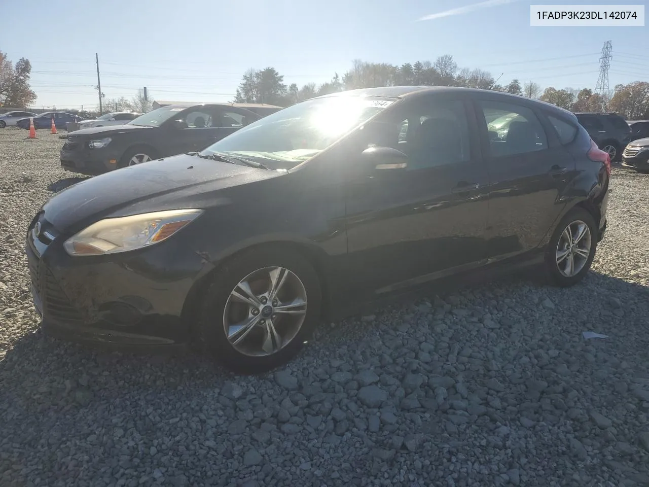 2013 Ford Focus Se VIN: 1FADP3K23DL142074 Lot: 80710364