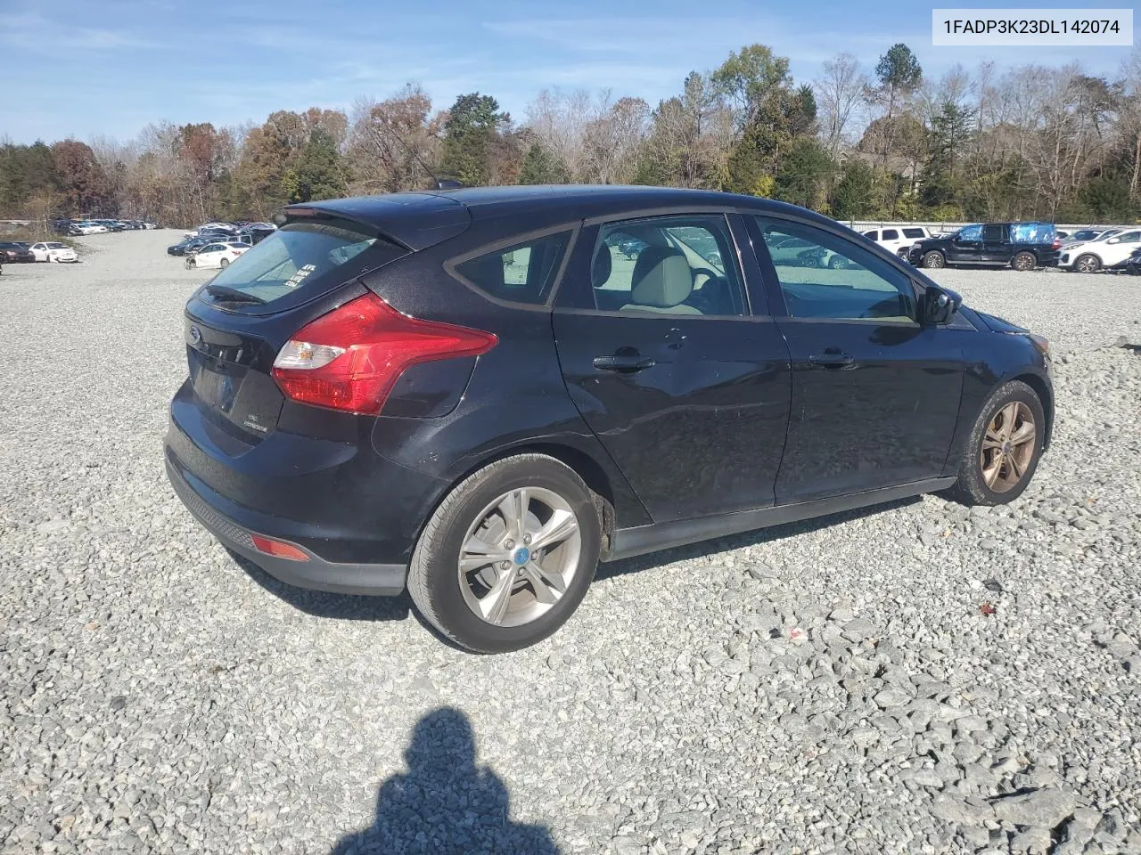 2013 Ford Focus Se VIN: 1FADP3K23DL142074 Lot: 80710364